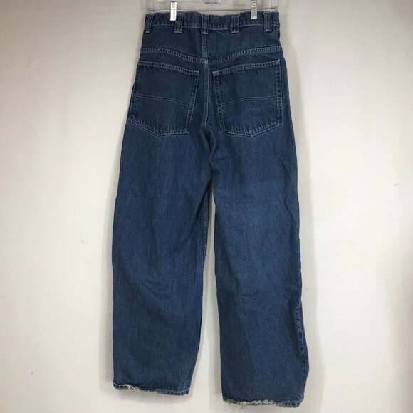 Reformation Blue Wide-Leg Jeans - Picture 5 of 9